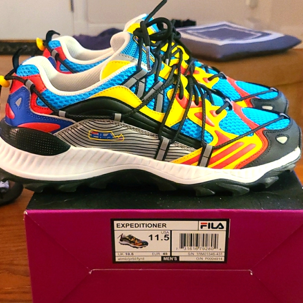 Fila, 11.5, color (atmb, prbl, fyrd) - Picture 3 of 5